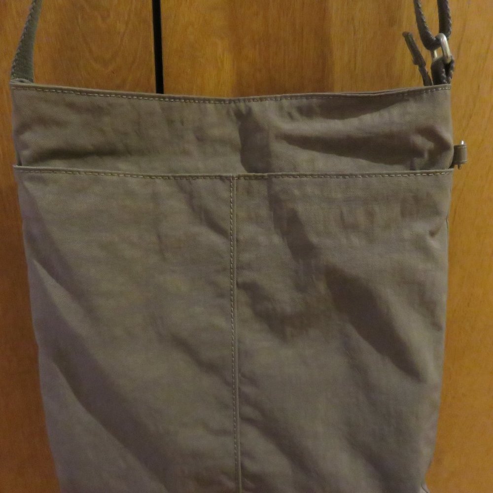 Kipling Gray Medium Crossbody Bag, Euc - image 4